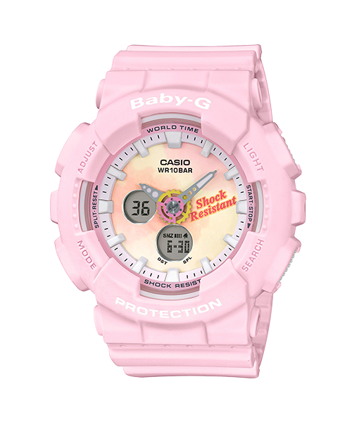 นาฬิกา Casio Baby-G Special Color BA-120T Tie-Dye Pattern series รุ่น BA-120TG-4A ของแท้ รับประกัน1ปี
