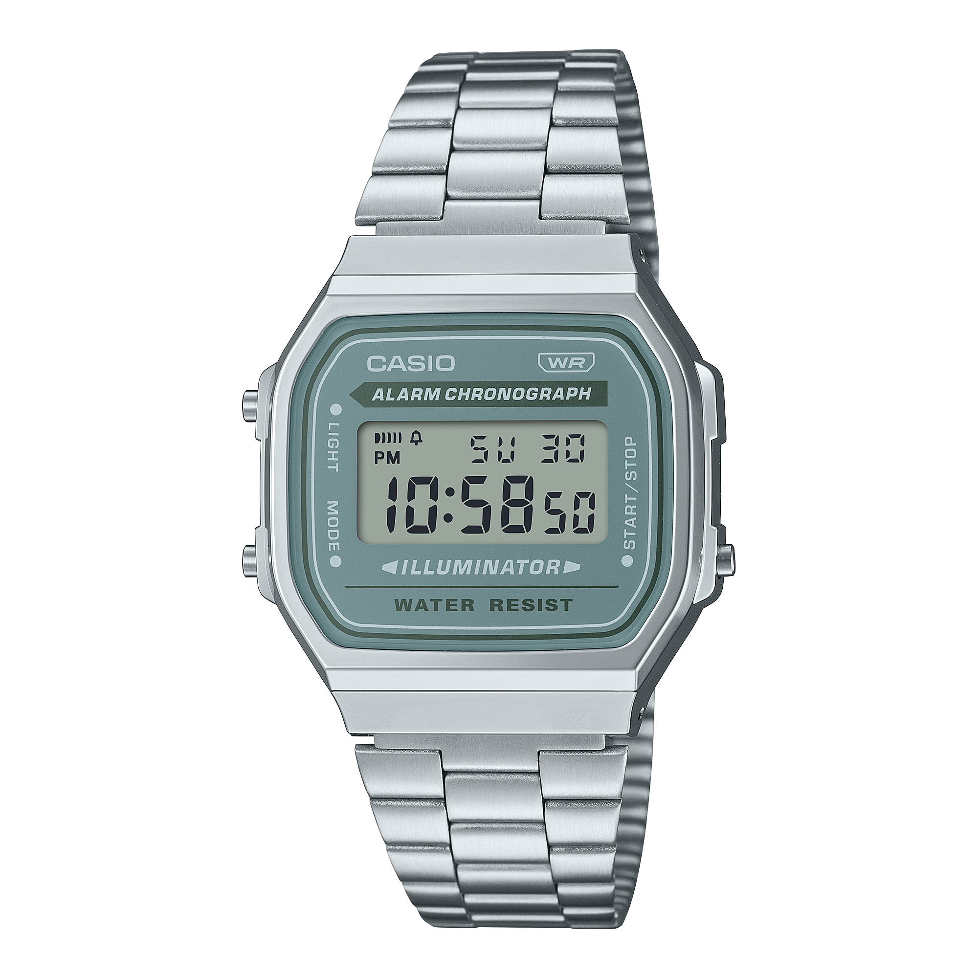 นาฬิกา คาสิโอ Casio STANDARD DIGITAL Vintage รุ่น A168WA-3AY ของแท้ รับประกัน1ปี