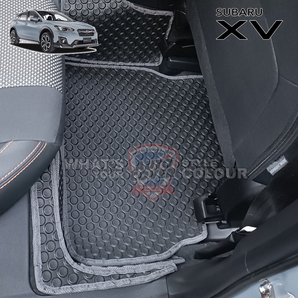 พรมปูพื้นรถยนต์ พรมกระดุม รถ SUBARU XV ปี 2019-2023 ชุดภายในห้องโดยสาร จำนวน 15 ชิ้น