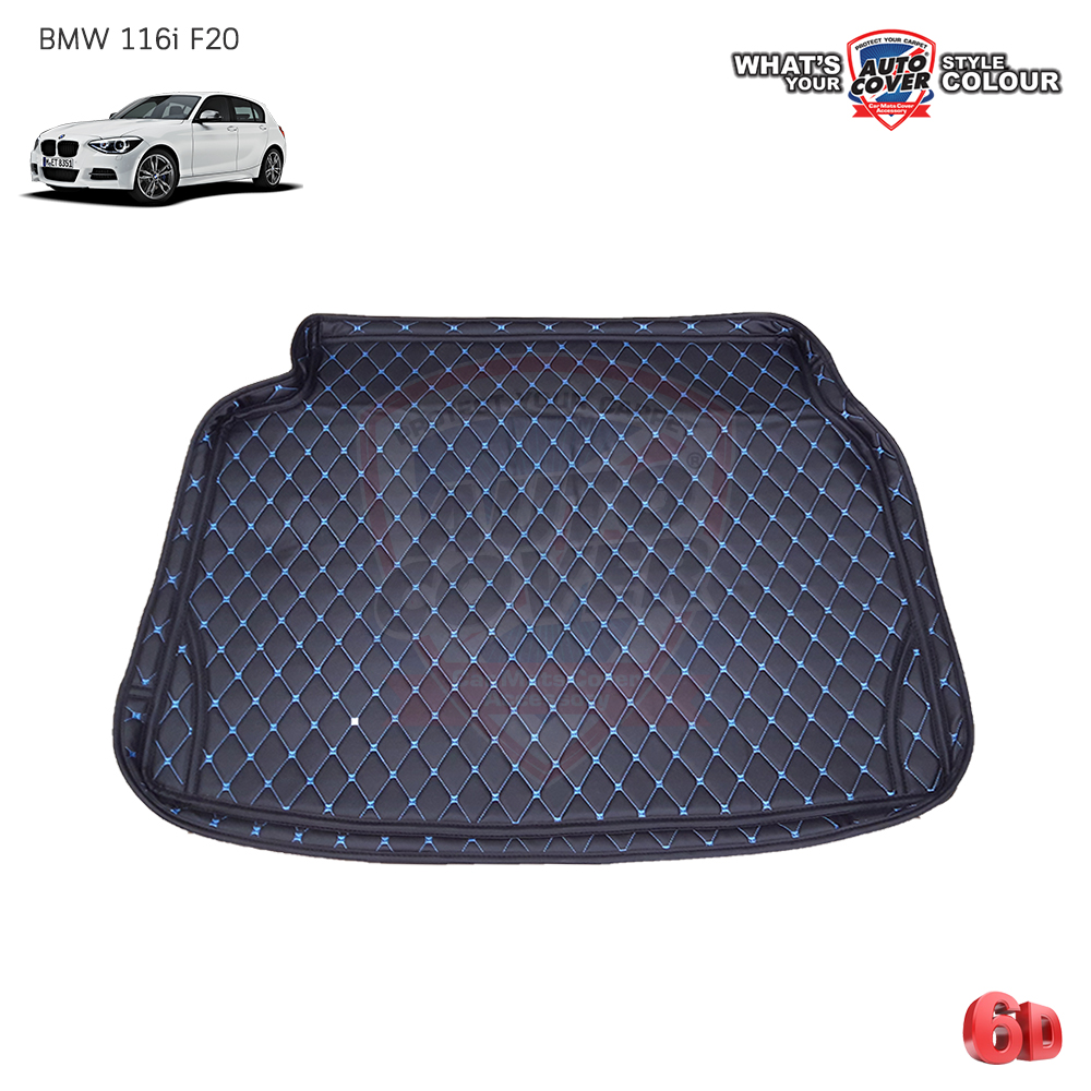 พรมท้ายสัมภาระเข้ารูป 6 D รถ BMW SERIE 1 รหัสตัวถัง F20 จำนวน 1 ชิ้น