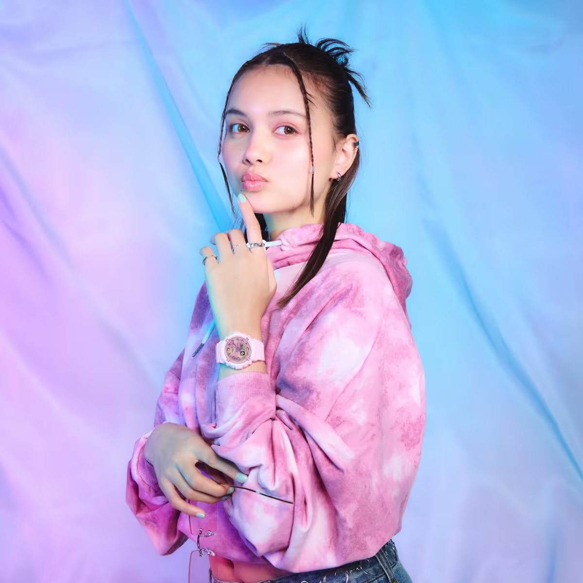 นาฬิกา Casio Baby-G BGA-280TD Tie-Dye series รุ่น BGA-280TD-4A ของแท้ รับประกัน1ปี