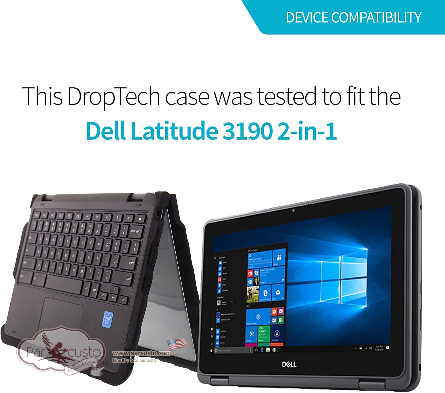 เคสกันกระแทก Dell Latitude 3190 11 นิ้ว [DropTech] จาก Gumdrop [Pre-order USA]