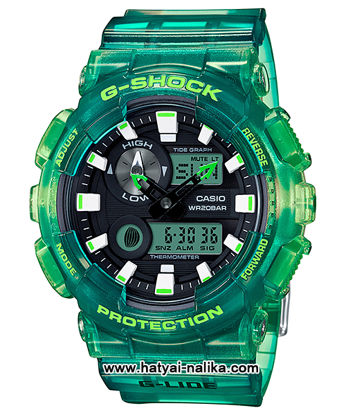 นาฬิกา Casio G-Shock G-LIDE GAX-100 Marine Summer Jelly series รุ่น GAX-100MSA-3A ของแท้ รับประกัน1ปี