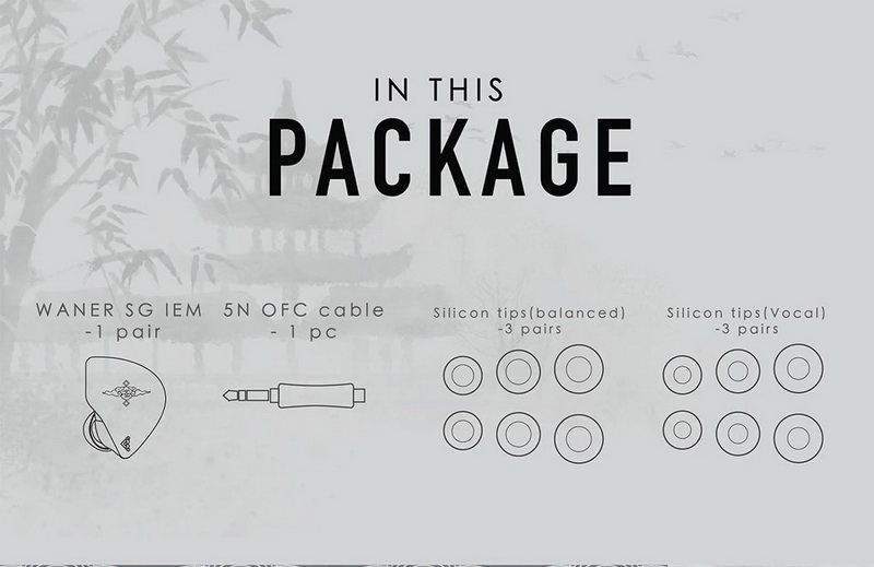 Tangzu Audio Waner SG หูฟัง IEMs ไดรเวอร์ Dynamic ประกันศูนย์ไทย