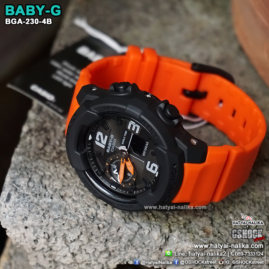นาฬิกา Casio Baby-G Urban Utility series รุ่น BGA-230-4B ของแท้ รับประกัน1ปี