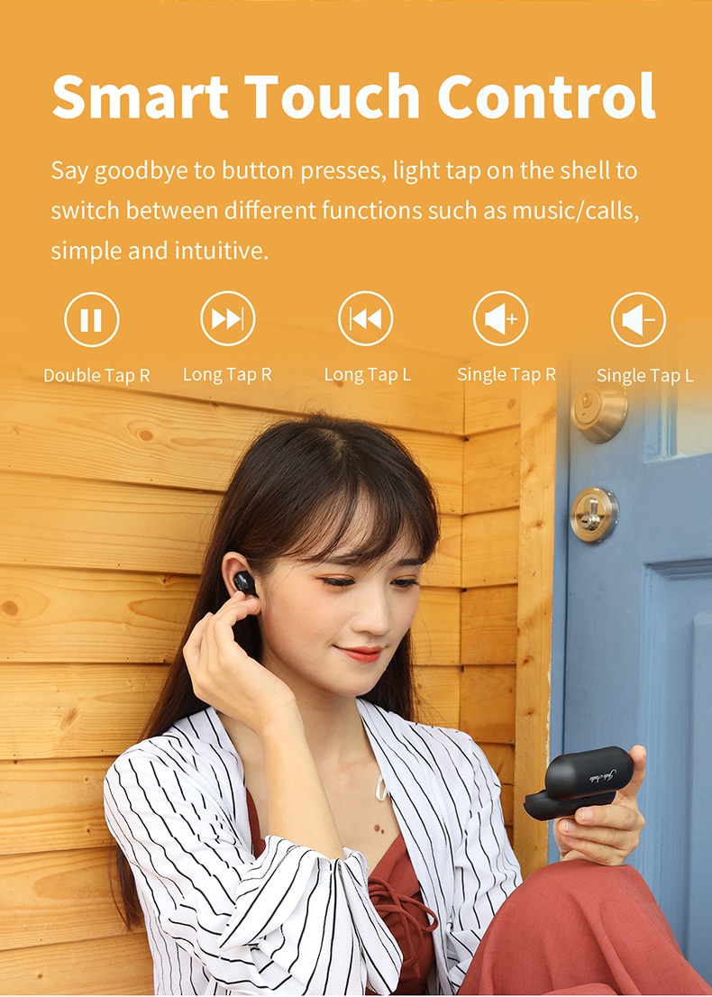 ขาย Jade Audio EW1 หูฟัง True Wireless ชิป Qualcomm รองรับ Bluetooth 5.0 , aptX , cVc8.0 , IPx5