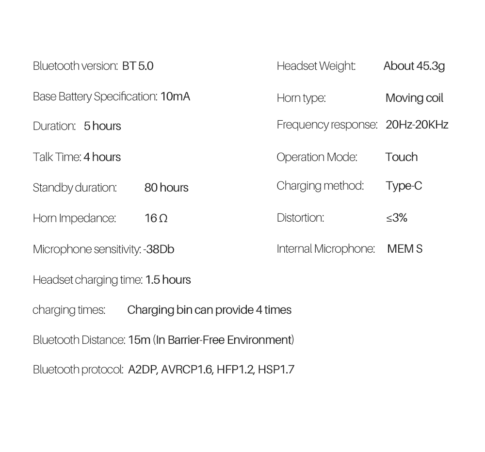 ขาย TFZ Q1 หูฟัง True Wireless ไดร์เวอร์ Dynamic รองรับ Bluetooth 5.0 , AAC , SBC