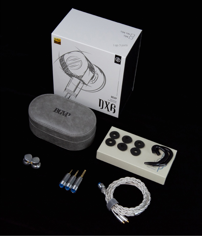 BGVP DX6 เอียบัดเรือธงรุ่นใหม่ ถอดสายได้ ประกันศูนย์ไทย