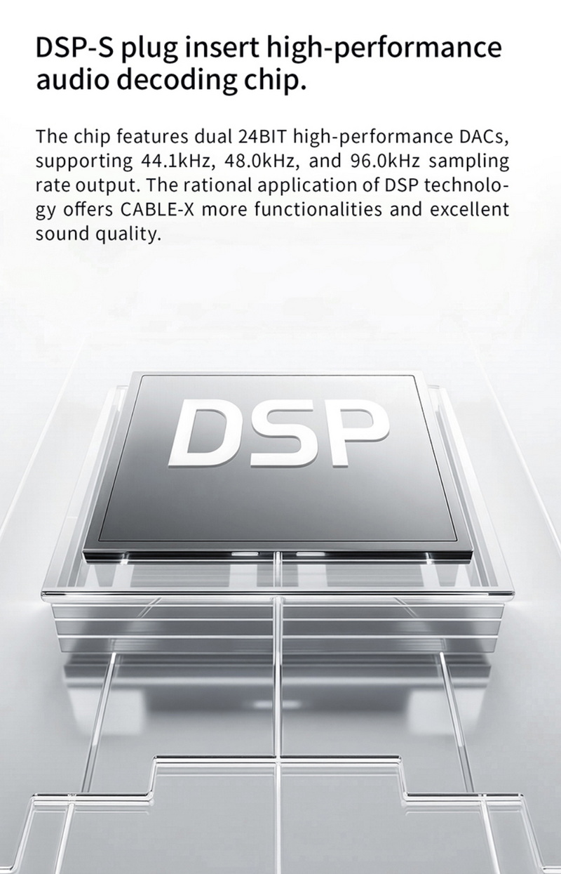 TANCHJIM CableX สายอัพเกรดโลหะผสม ทองแดง ชุบเงิน ถอดเปลี่ยนปลั๊กได้ ประกันศูนย์ไทย