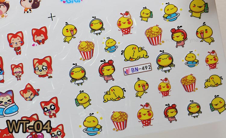 สติ๊กเกอร์ติดเล็บ