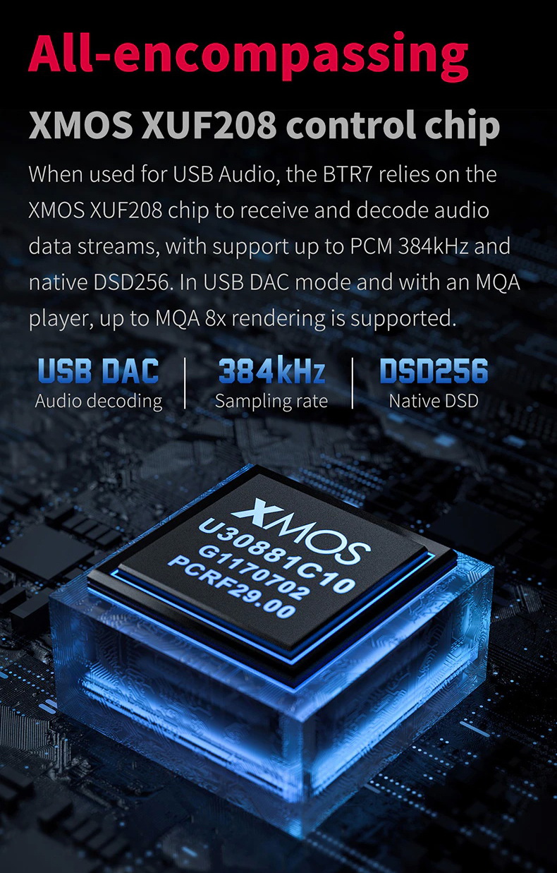 ขาย FiiO BTR7 Bluetooth DAC/AMP รองรับ MQA, Dual Hi-Res ประกันศูนย์ไทย