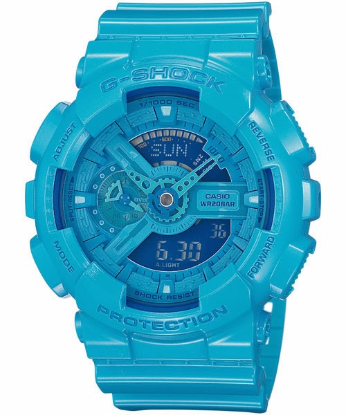 นาฬิกา คาสิโอ Casio G-Shock Limited Hyper Color รุ่น GA-110B-2 (ฟ้าล้วน)