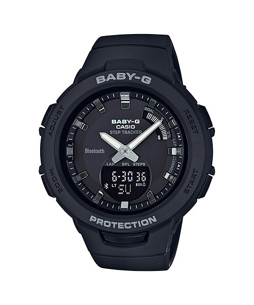 นาฬิกา Casio Baby-G G-SQUAD BSA-B100 series รุ่น BSA-B100-1A, BSA-B100-1 ของแท้ รับประกัน1ปี