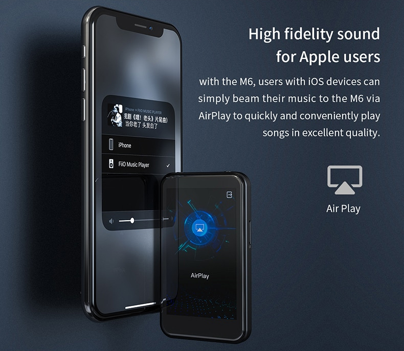ขาย FiiO M6 DAP พกพา ชิป ES9018Q2C รองรับ Hi-Res , Bluetooth4.2 ประกันศูนย์ไทย