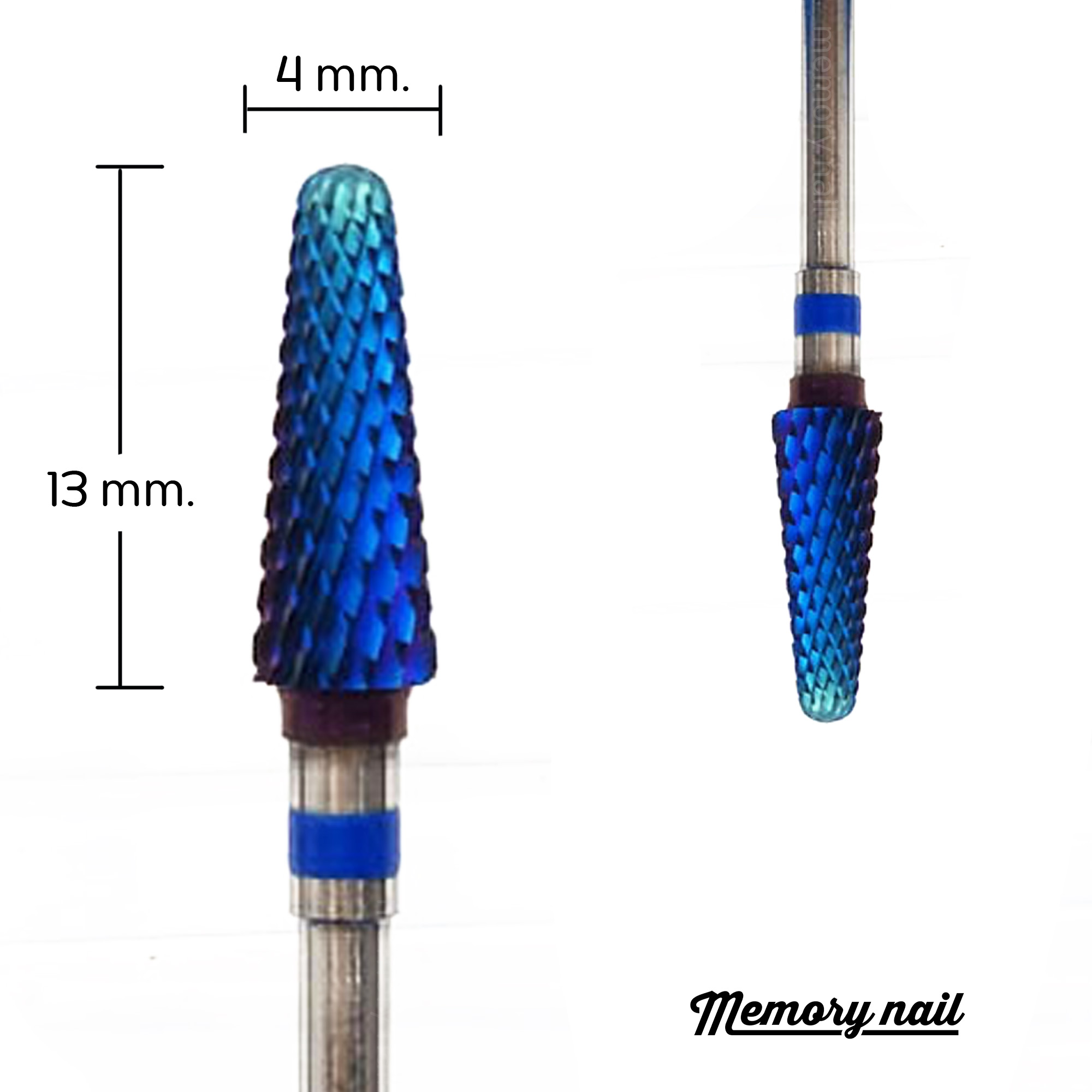 หัวเจียรเล็บ Medium Umbrella Carbide ST Bit 3/32 หัวเจียรคาร์ไบ ทรงร่ม ละเอียด / อุปกรณ์ทำเล็บ
