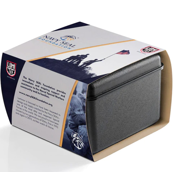 นาฬิกา Luminox Navy Seal Lm3251.cbnsf.set Black Rubber Strap Men Watch รุ่น XS.3251.CB.NSF สีครีม