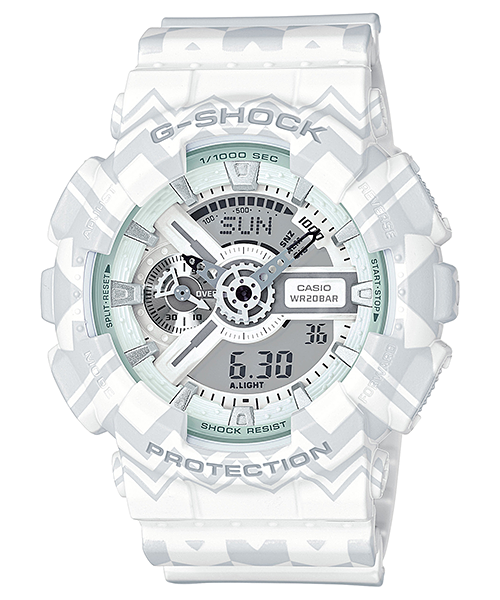นาฬิกา คาสิโอ Casio G-Shock Limited Tribal Pattern series รุ่น GA-110TP-7A ของแท้ รับประกัน 1 ปี