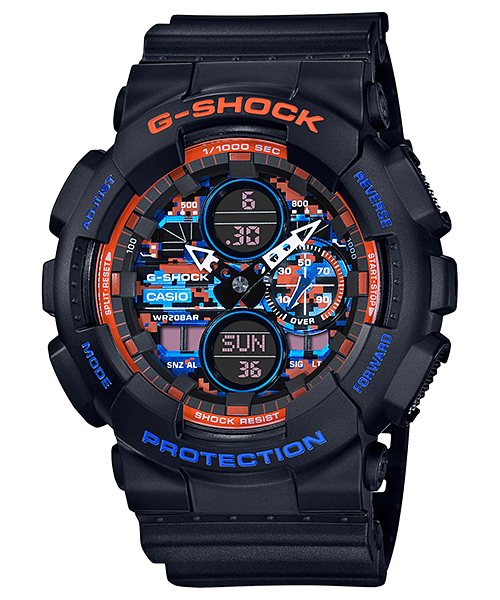 นาฬิกา Casio G-Shock Special color CITY CAMOUFLAGE series รุ่น GA-140CT-1A ของแท้ รับประกัน1ปี