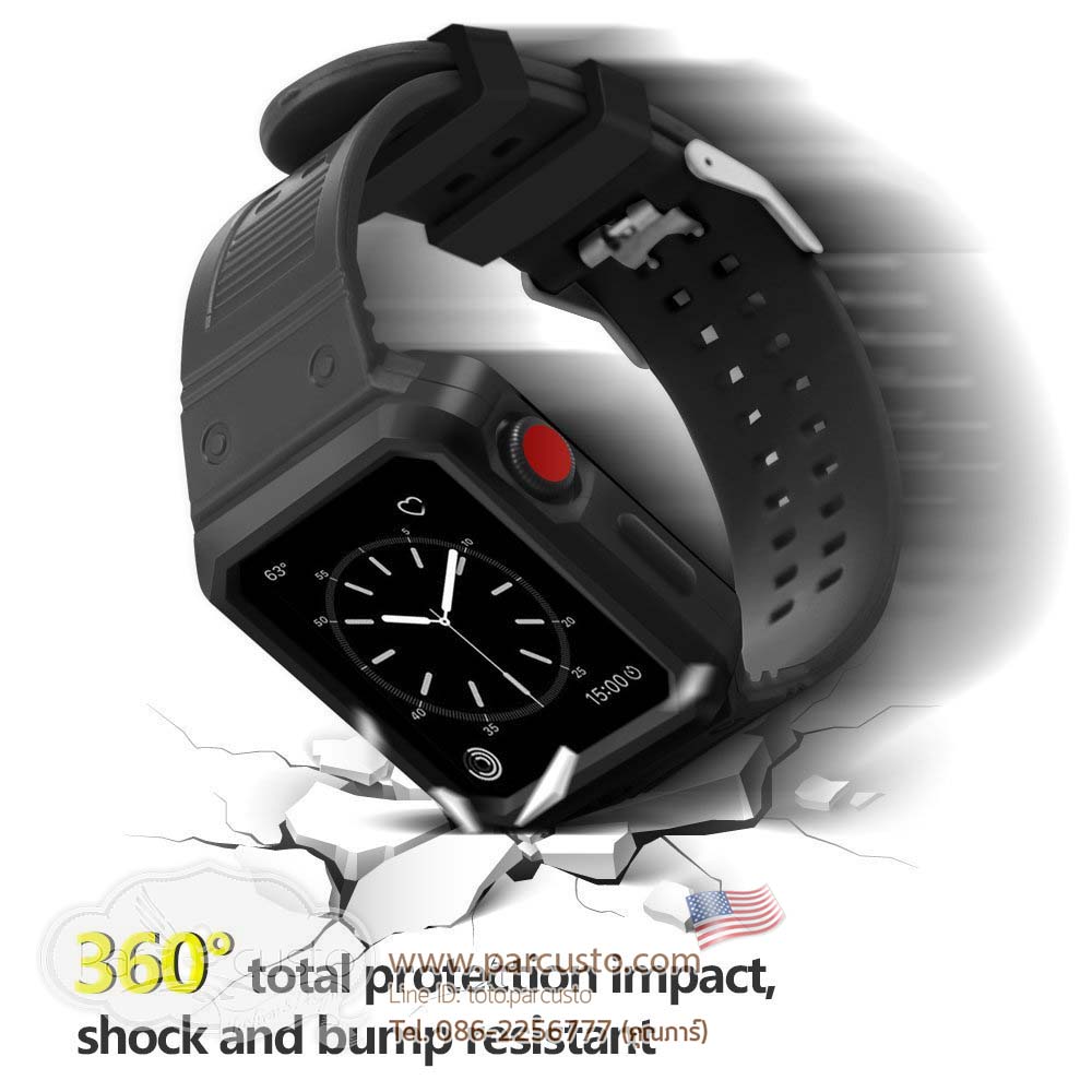 เคสกันกระแทก Apple Watch Series 1,2,3 ขนาด 42mm [Sport Edition] จาก Aetos [Pre-order USA]
