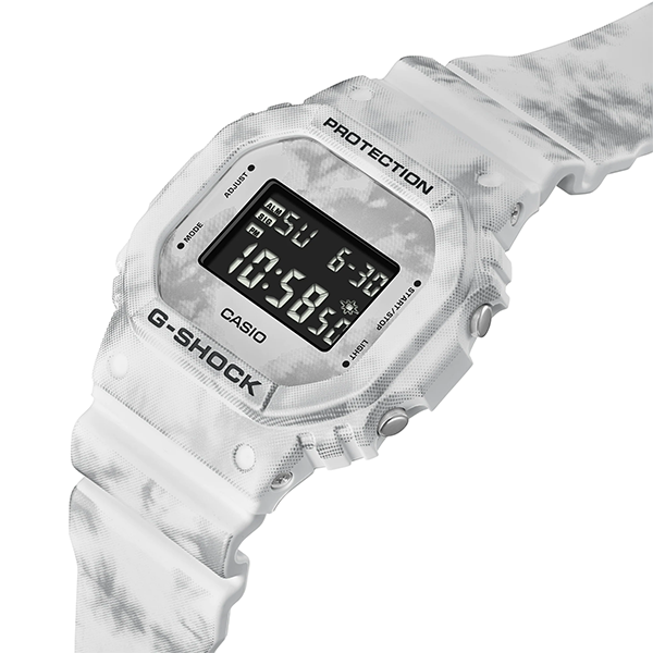 นาฬิกา Casio G-Shock Special color GRUNGE SNOW CAMOUFLAGE series รุ่น DW-5600GC-7 ของแท้ รับประกัน1ปี