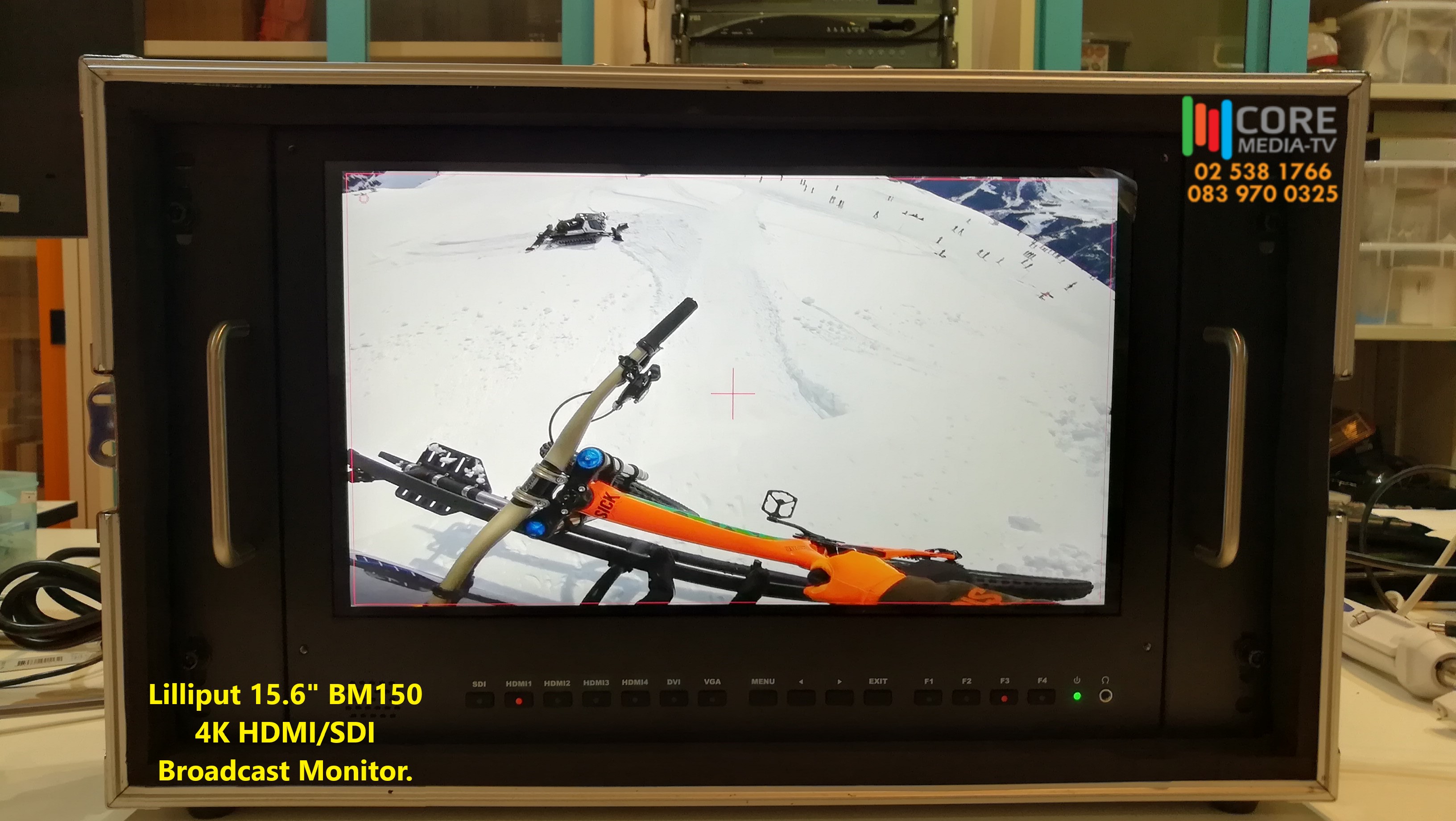 BM150-4K 15 Broadcast Monitor.6" Carry-on 4K Resolution