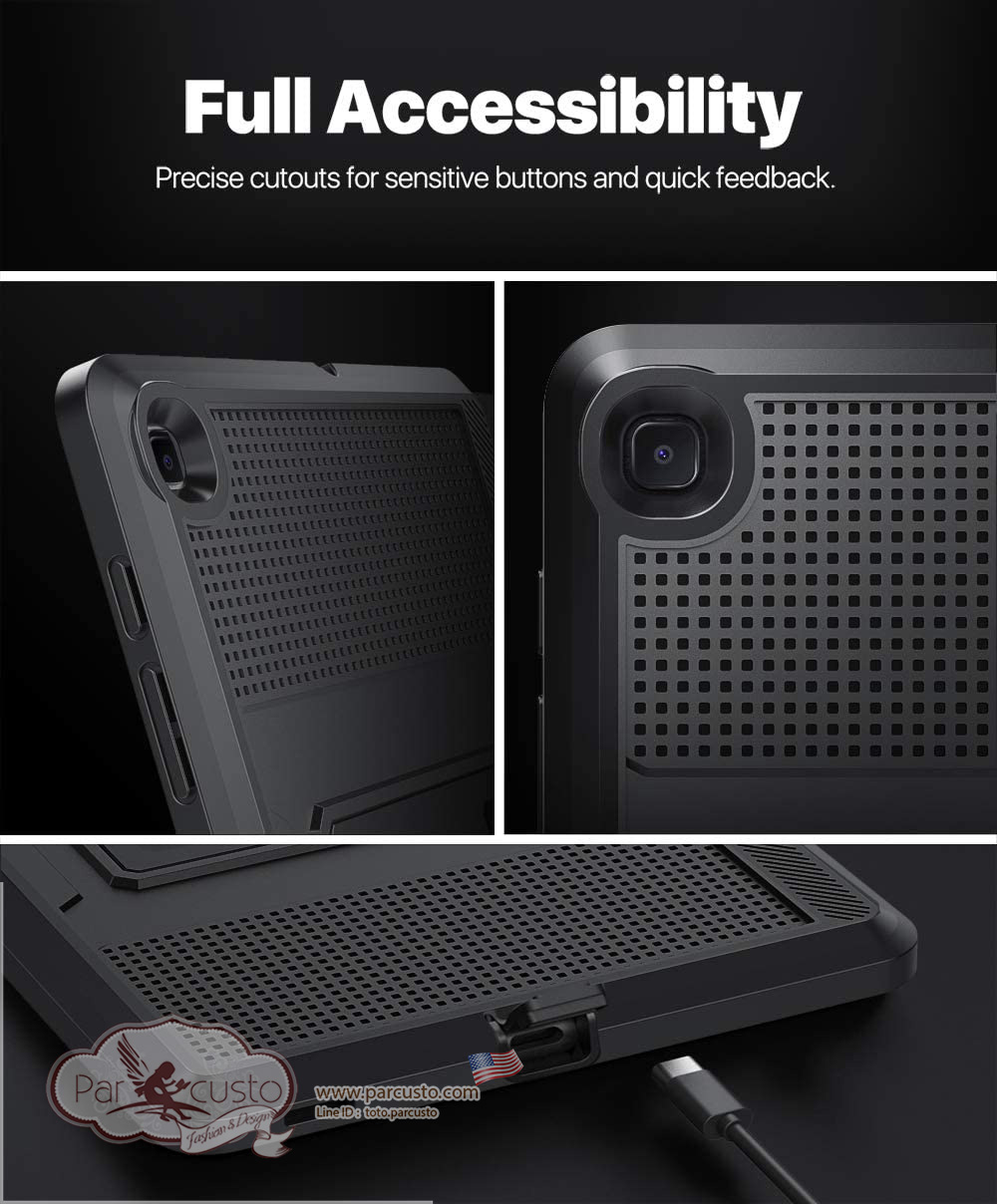 เคสกันกระแทก Samsung Galaxy Tab S6 Lite 10.4'' 2020 [Heavy Duty] จาก MoKo [Pre-order USA]