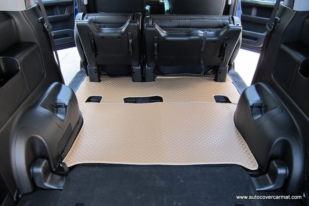 พรมปูพื้นรถยนต์ พรมกระดุม รถ HONDA STEPWAGON ชุดเต็มคันรวมท้าย จำนวน 7 ชิ้น