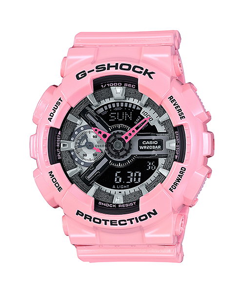 นาฬิกา Casio G-Shock S-Series Multi Shade of Pink Collection รุ่น GMA-S110MP-4A2 (สีชมพูนม) ของแท้ รับประกัน1ปี