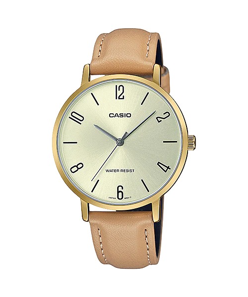 นาฬิกา Casio STANDARD Analog-Ladies' รุ่น LTP-VT01GL-9B2 ของแท้ รับประกัน 1 ปี