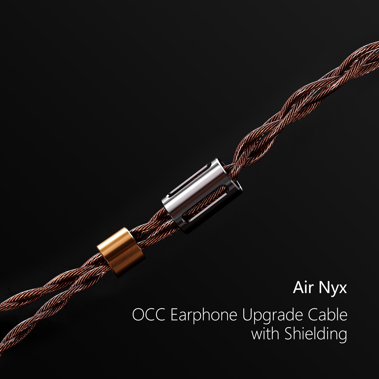 DD BC130B สายอัพเกรดหูฟัง OCC หุ้มฉนวน สายถักมือระดับเทพ