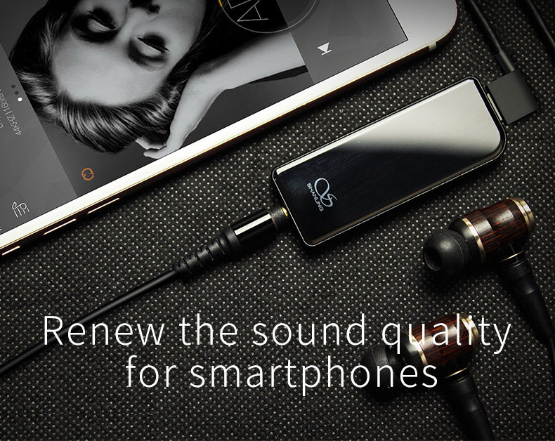 ขาย Shanling UP DAC จิ๋วชิป ES9018K2M และMAX97 ถอดรหัส DSD ได้ รองรับ iOS , Android , USB-C