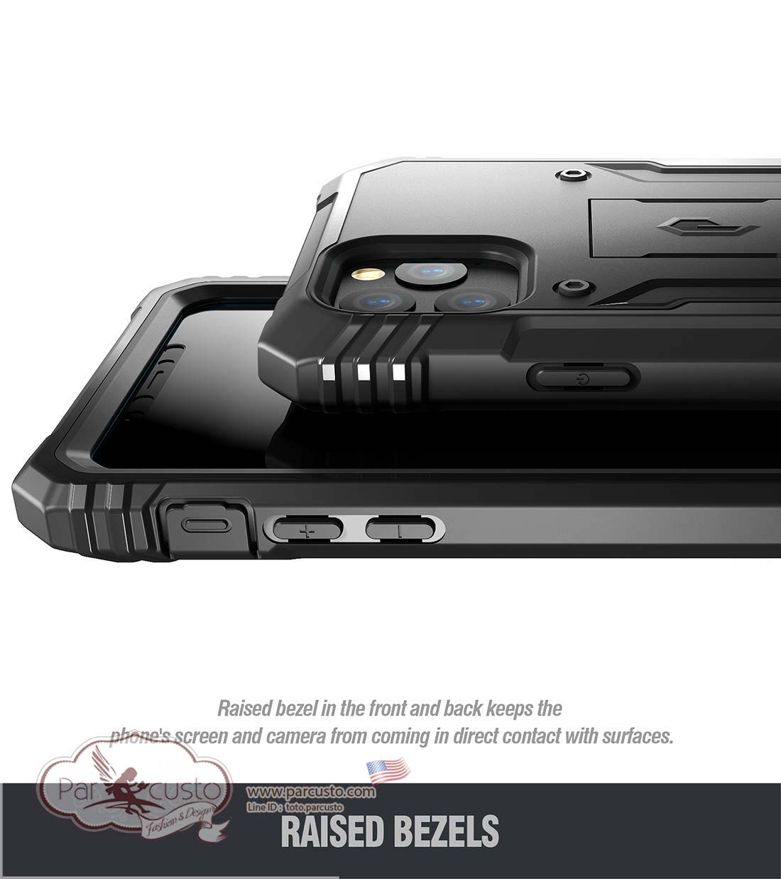 เคสกันกระแทก Apple iPhone 11 Pro Max [Revolution] จาก POETIC [Pre-order USA]