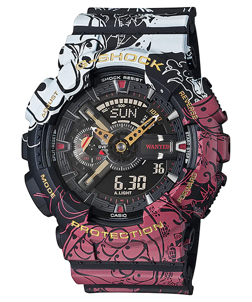 นาฬิกา Casio G-SHOCK x ONE PIECE Collaboration Limited รุ่น GA-110JOP-1A4 ของแท้ รับประกัน1ปี