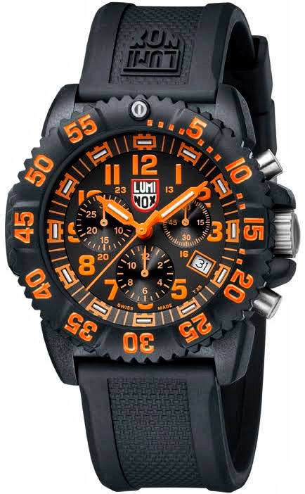 นาฬิกา Luminox รุ่น LUMINOX XS.3089 Men's Navy SEAL Orange Colormark Chronograph