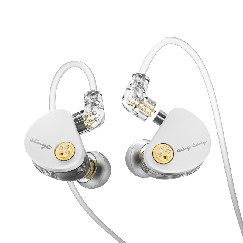 SuperTFZ KING KONG หูฟัง IEMs 2 ไดรเวอร์ Dynamic ไดอะแฟรมคอมโพสิตโพลีเมอร์ เสียงดี ประกันศูนย์ไทย