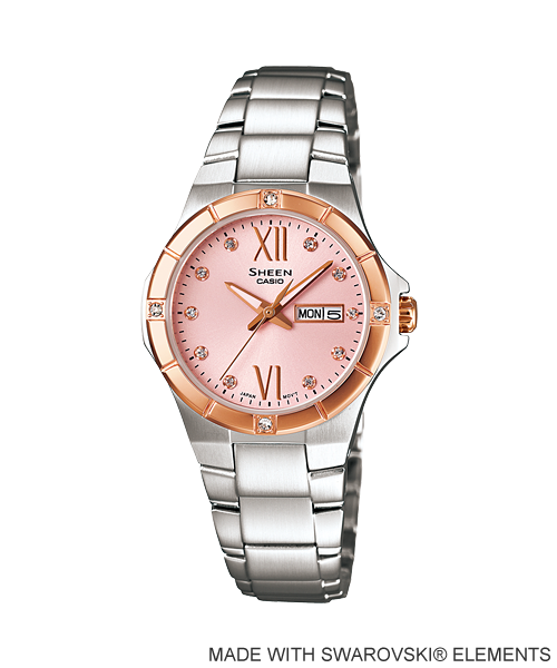 นาฬิกา คาสิโอ Casio SHEEN 3-HAND ANALOG รุ่น SHE-4022SG-4A