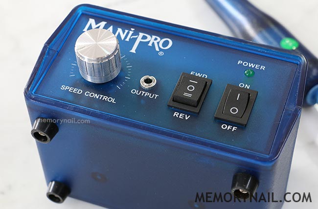  เครื่องเจียรเล็บ,Mani-Pro Navy blue,เครื่องเจียร,เครื่องเจียรเล็บเจล,เครื่องเจียรเล็บอะคริลิค