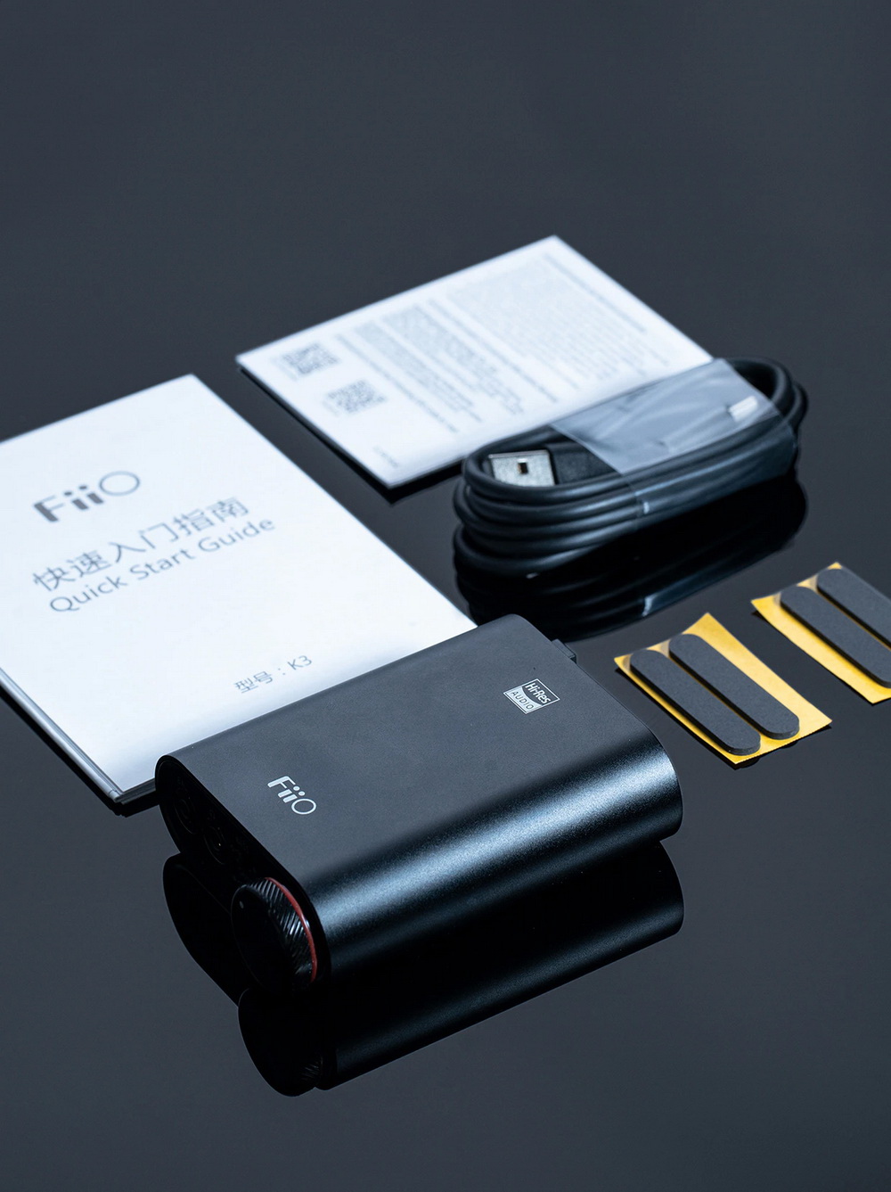 ขาย FiiO K3S DAC/AMP ตั้งโต๊ะระดับเรือธง รองรับPCM 32Bit/384kHz , DSD256