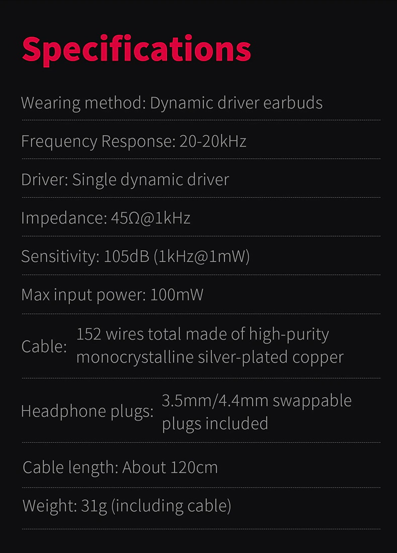 FiiO FF3 หูฟัง แบบ Drum ไดรเวอร์ Dynamic ประกันศูนย์ไทย