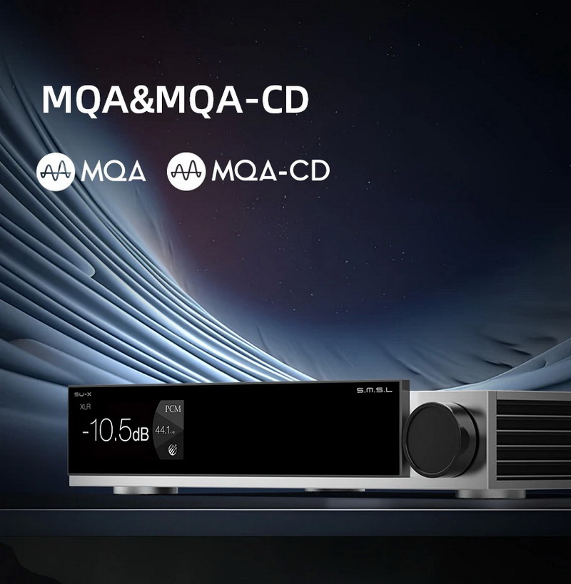 SMSL SU-X Audio DAC ตั้งโต๊ะชิป ES9039MSPRO x2 รองรับ MQA, LDAC, Hi-Res ประกันศูนย์ไทย