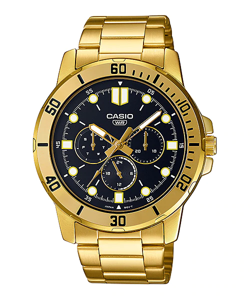 นาฬิกา คาสิโอ Casio STANDARD Analog'men รุ่น MTP-VD300G-1E ของแท้ รับประกัน 1 ปี