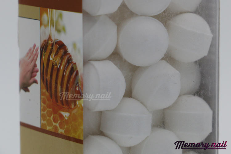 Nail Fizz Spa ( Milk & Honey ), เม็ดฟู่ กลิ่นนมน้ำผึ้ง สำหรับแช่มือ, เม็ดฟู่, เม็ดฟู่ กลิ่นนมน้ำผึ้ง, เม็ดฟู่ สำหรับแช่มือ