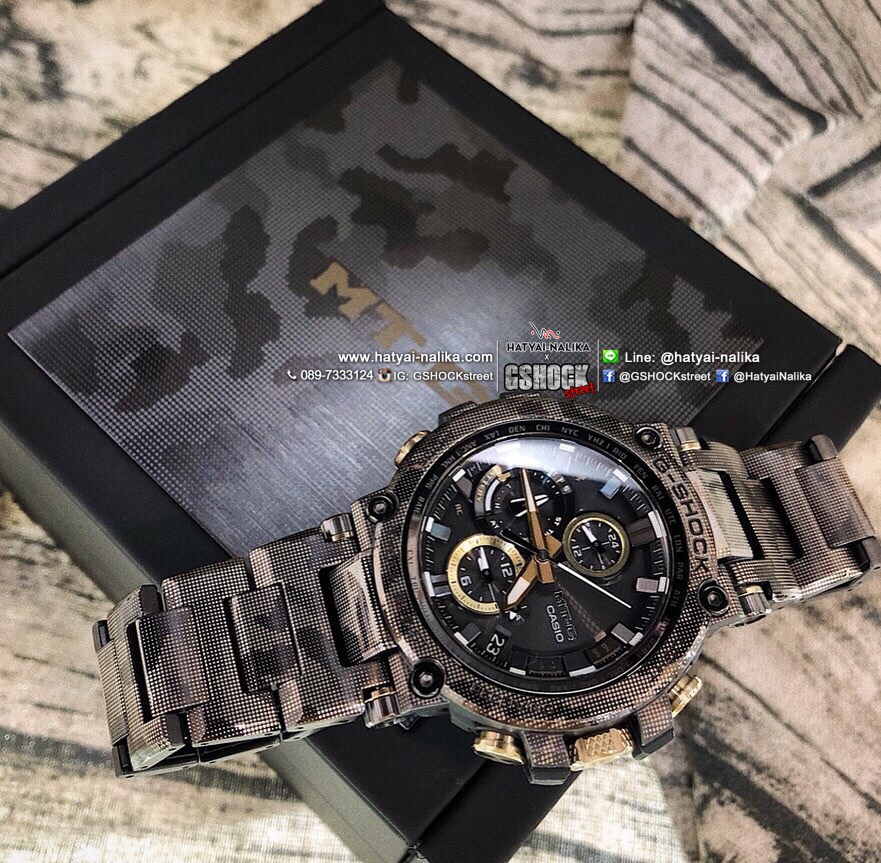 นาฬิกา Casio G-SHOCK MT-G Limited Premium model MTG-B1000 ลายพราง รุ่น MTG-B1000DCM-1A "Made in Japan" ของแท้ รับประกัน1ปี