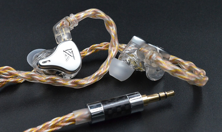 ขาย KZ NEO GOLDSILVER สายอัพเกรดหูฟัง สำหรับหูฟัง KZ ขั้วพินC
