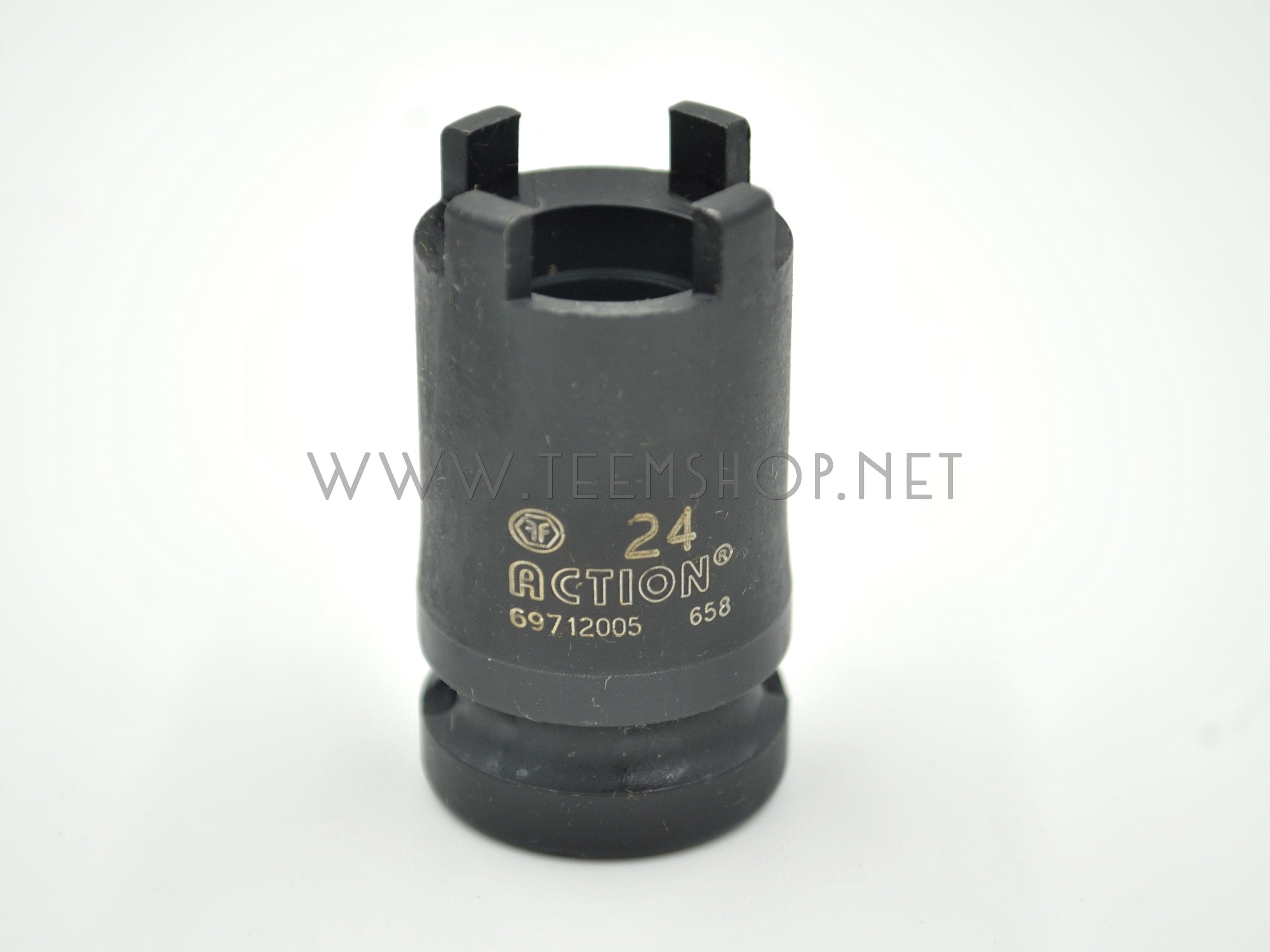 ACTION ลูกบล็อกเขี้ยว 1/2" 5x24mm.NO.69712005 (ZUMA เบอร์18) Made in Taiwan