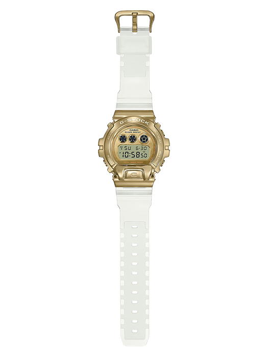 ‼️SALE‼️นาฬิกา Casio G-SHOCK Special Color SKELETON GOLD series รุ่น GM-6900SG-9 ของแท้ รับประกัน1ปี