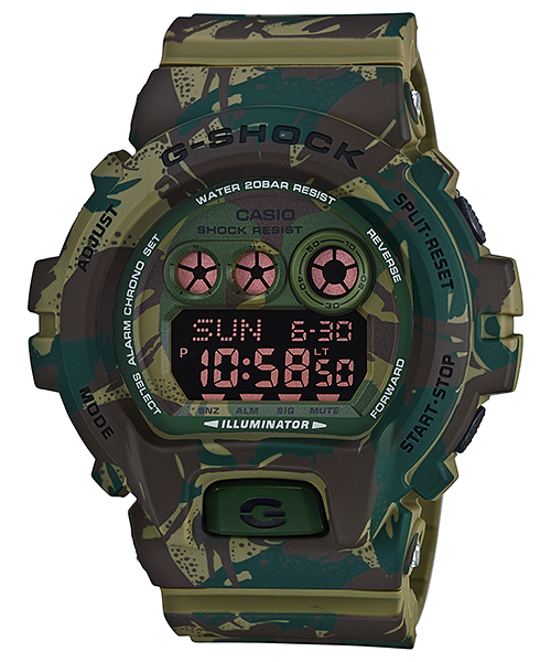 นาฬิกา Casio G-Shock Limited Military Camouflage series รุ่น GD-X6900MC-3 ของแท้ รับประกัน1ปี