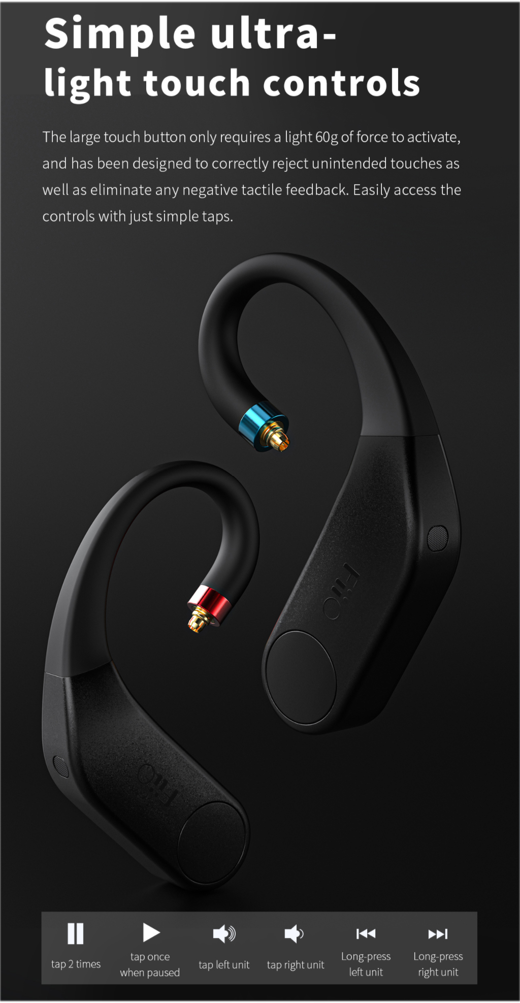 ขาย FiiO UTWS3 อะแดปเตอร์เปลี่ยนหูฟังให้รองรับ True Wireless Bluetooth