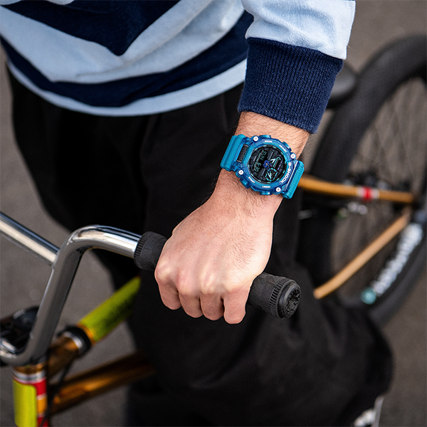 นาฬิกา Casio G-Shock Special Color SOUND WAVE series รุ่น GA-900SKL-2A ของแท้ รับประกัน1ปี