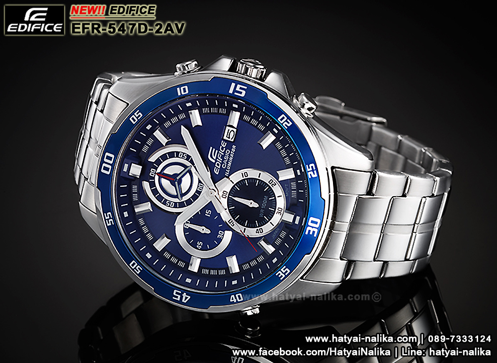 นาฬิกา คาสิโอ Casio EDIFICE CHRONOGRAPH รุ่น EFR-547D-2AV